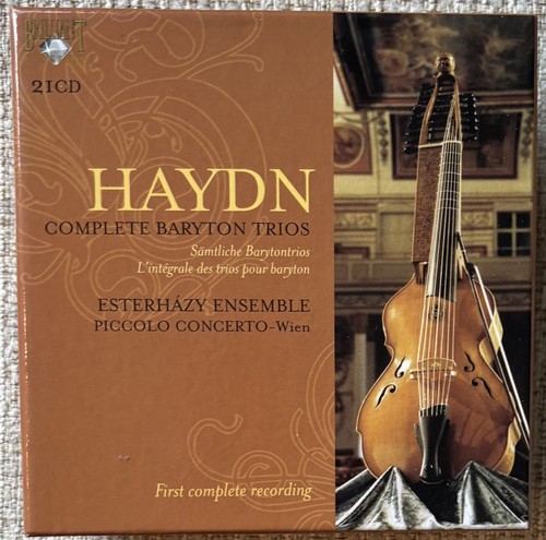 Haydn complete baryton - haydn, trios